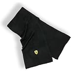 Ferrari Black Shield Scarf
