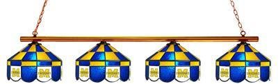 Michigan Wolverines 4-Light Executive Game Table Light NCAA College Athletics