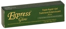 Express Glow Triple Fast Lightening Treatment Gel 1oz by Express glow