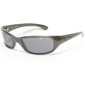 Bolle Sunglasses Sidney Mechanical Bronze Frame with Polarized TNS Gun Lenses
