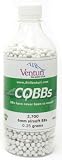 Air Venturi CQBBs 6mm biodegradable airsoft BBs, 0.25g, 2700 rds, white