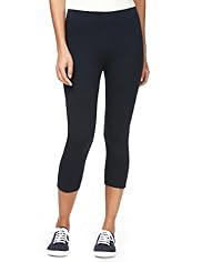 Indigo Collection Cotton Rich Cropped Leggings