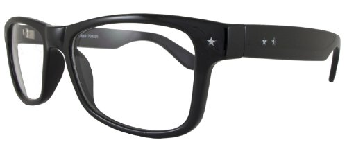 Coole Nerd Fashion Brille mit klaren Gläsern Nerd