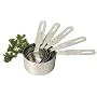 RSVP Endurance Stainless-Steel Measuring Cups, Set of 5