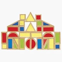 GUIDECRAFT 30 PIECE RAINBOW BLOCK SET