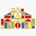 GUIDECRAFT 30 PIECE RAINBOW BLOCK SET
