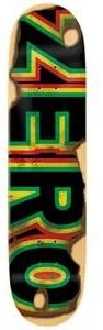 Skateboard Deck, 8.125" Zero Burning Bold Sandoval Skateboard Deck