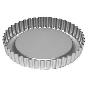 Crimped Sponge Flan Tin 20cm Alan Silverwood