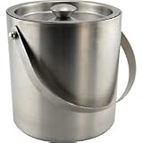 Stainless Steel Double Walled Ice Bucket - 3 Quart