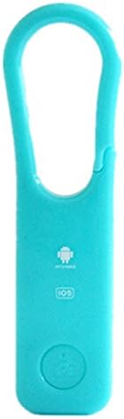 Generic 033 Ultrasonic Remote Control Blue Wireless Selfie Shutter with Reachargeable Battery for iphone Android Smartphones