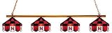 Nebraska Cornhuskers 4-Light Executive Game Table Light NCAA College Athletics