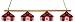 Nebraska Cornhuskers 4-Light Executive Game Table Light NCAA College Athletics