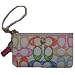Women's Coach Wristlet Scribble Logo Print