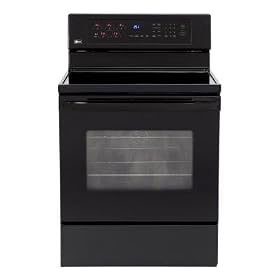 LG : LRE30453SB 30in Freestanding Electric Range Black