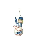 Precious Moments Los Angeles Dodgers Baseball Girl Ornament