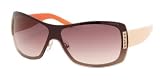 RALPH LAUREN EYEWEAR - POLO RALPH LAUREN RA4009 109/13 BRUSHED GOLD/BROWN GRADIENT PLASTIC SUNGLASSES
