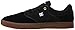 DC Men's Mikey Taylor Skate Shoe, Black/Gum, 8 M US