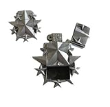 Mens Star Lighter Metal Belt Buckle
