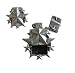 Mens Star Lighter Metal Belt Buckle