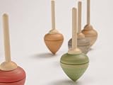 Wooden Spinning Top - Pull-String