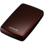 Samsung S2 Portable HXMU032DA - Hard drive - 320 GB - external - 2.5" - Hi-Speed USB - wine red