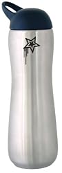 Cascade Stainless Steel Water Bottle with Star, BPA-free