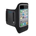 Belkin - F8Z610cw - Brassard Dual fit pour iphone 4G / 4S - Noir