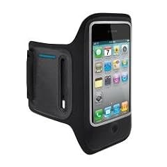 Belkin DualFit Sportsarmband f�r Apple iPhone 4 schwarz