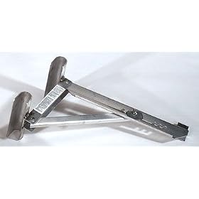 Qualcraft 2420 Aluminum Two-Rung Short Body Ladder Jack