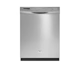 Whirlpool GU3600XTVY Monochromatic Stainless Steel Whirlpool GoldR Resource SaverTM Built-In Tall Tub Dishwasher ENERGY STARR Qualifieda