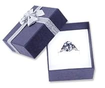 Bow-tie Ring Box Blue