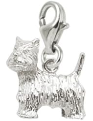 Rembrandt Charms Highland Terrier Charm with Lobster Clasp