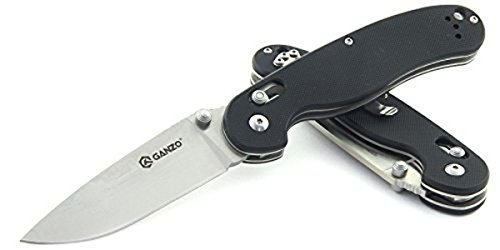 Ganzo G727M Folding Knife Camping Knife Hunting Knife EDC Pocket G10 Handle