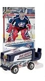 Columbus Blue Jackets 2008/9 NHL Zamboni with Pascal Leclaire Trading Card