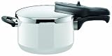 Silit 8205173514 Sicomatic T-Plus Schnellkochtopf 4,5 Liter polar white ohne Einsatz