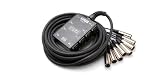 Hosa SH8X0 Little Bro 8 Channel XLR Sub Snake 25 Ft