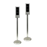Buy Onkyo AS-240 Speaker Stands - Silver (Pair) 