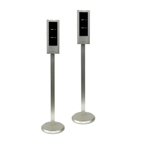 Onkyo AS-240 Speaker Stands - Silver (Pair)