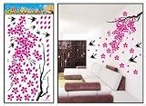 Wall Decals Stickers Appliques Home Décor - Cherry Blossom, Birds