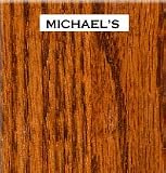 Mission Coat Rack - Solid Oak, 5 Hook - Michaels Stain