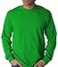 Mens Premium Long Sleeve T-Shirt (Irish Kelly Green)
