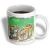 Londons Times Religion Heaven Hell Cartoons - The First Census - Mugs