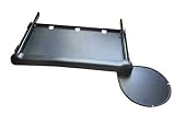 KV Keyboard Slide Out Tray KD Series With Mouse Pad Black