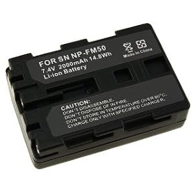 Sony NP-FM50 NP-FM30 equivalent Battery non-oem by Generic