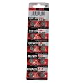 Maxell Watch Battery Button Cell LR44 AG13 A76 Pack of 10 Batteries