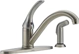 Delta 400-SS-DST-L Classic Single Spray Stainless