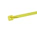 Monoprice Cable Tie 8 inch 40LBS, 100pcs/Pack - Yellow