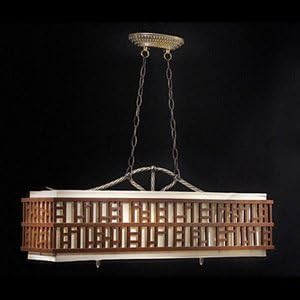 StylICON AD2801-TBZ Tetsubin 4 Light Island Light, Tetsubin Bronze - 2016782