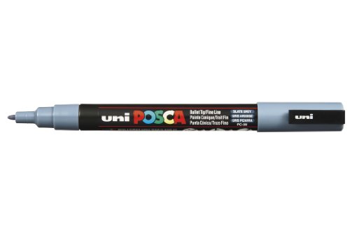Uni PC-3M Posca Paint Pen Slate Grey