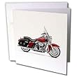 Greeting Card Picturing Picturing Harley Davidson Motorcycle